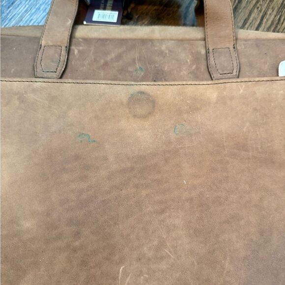 NWT Johnston & Murphy Leather Portfolio Briefcase
⭐️read description - Picture 5 of 8